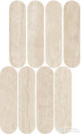 Marazzi Mystone Travertino Navona Lux Mosaico Ovale 20x36, 5 cm-es fali csempe M9PJ (M9PJ)