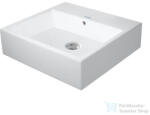 Duravit VERO AIR 50x47 cm-es csiszolt mosdó csaplyuk nélkül, Wondergliss bevonattal, 23505000281 (23505000281)