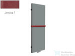 Radeco WALL 1600x560 design radiátor törölközőtartó nélkül, JOWISZ 1 (matt bordó) színben (Radeco_WALL_JOWISZ1)