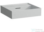 Laufen Kartell By Laufen 50x46 cm-es mosdó csaplyuk nélkül, Matt szürke H8103327591091 (H8103327591091)