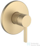 Laufen KARTELL falsík alatti kád /zuhany csaptelep, PVD matt halvány arany H3313360830001 (H3313360830001)