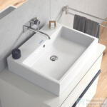 Duravit VERO AIR 60x47 cm-es csiszolt mosdó csaplyuk nélkül, Wondergliss bevonattal, 23506000281 (23506000281)