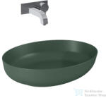AREZZO design pultra ültethető mosdó RIKA 52x40 cm, matt zöld AR-146049 (AR-146049)