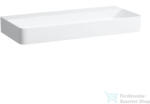 Laufen Val SaphirKeramik 95x42 cm-es mosdó csaplyuk és túlfolyó nélkül, LCC bevonattal, fehér H8102874001121 (H8102874001121)