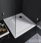 Laufen Platina 80x80 cm-es acéllemez zuhanytálca, Fehér H2150010000401 (H2150010000401)