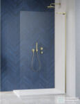 Radaway Modo SL II Brushed Gold 85 J walk-in zuhanyfal, szálcsiszolt arany (10319085-99-01R) (10319085-99-01R)