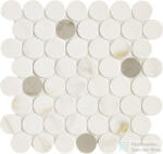 Marazzi Magnifica Calacatta Gold Mosaico Circle 31x31 cm-es fali csempe M8FU (M8FU)