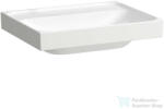 Laufen MEDA 60x46 cm-es falra/bútorra szerelhető csiszolt aljú mosdó csaplyuk és túlfolyó nélkül, matt fehér H8161137571121 (H8161137571121)