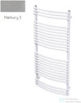 Radeco SONIA E A1-700/SLE 496x750 törölközőszárítós radiátor, MERKURY 3 (metál világosszürke) színben (Radeco_SONIA_E_A1_700_SLE_MERKURY3)