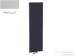 Radeco PARYS 1 1800x500 design radiátor törölközőtartó nélkül, MERKURY 1 (metál ezüst) színben (Radeco_PARYS_1_MERKURY1)