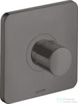 Hansgrohe AXOR Citterio M Highflow termosztát falsík alatti szereléshez, szálcsiszolt fekete króm 34716340 (34716340)