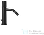 Bugnatese MOON bidé csaptelep automata leeresztővel, matt fekete 7225NE (7225NE)