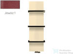 Radeco WALL NEW 1790x470 design radiátor törölközőtartó nélkül, JOWISZ 1 (matt bordó) színben (Radeco_WALL_NEW_JOWISZ1)