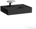 Laufen Kartell By Laufen 60x46 cm-es mosdó 1 csaplyukkal, matt fekete H8183347161111 (H8183347161111)