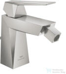 GROHE ALLURE BRILLANT bidé csaptelep, automata leeresztővel, Supersteel 24347DC0 (24347DC0)