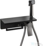 SAPHO SUGA falbasüllyesztett bidézuhany szett, telefon és WC-papírtartóval, gun metal (TJ040GM) (TJ040GM)