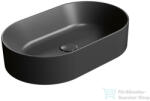 SAPHO GSI KUBE X kerámiamosdó, 60x37cm, matt fekete (945826) (945826)