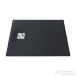 MARMY Dolomite 80x100 matt fekete zuhanytálca (80_7639_80_10_54)