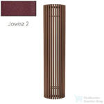 Radeco CARRERA P 1800x430 íves design radiátor, JOWISZ 2 (metál bordó) színben (Radeco_CARRERA_P_JOWISZ2)