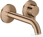 Hansgrohe AXOR ONE falsík alatti mosdó csaptelep 16 cm-es kifolyóval, polírozott vörös arany hatású 48170300 (48170300)