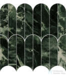 Marazzi Allmarble Verde Aver Lux Mosaico Ventaglio 29, 8x29, 8 cm-es padlólap M9PF (M9PF)