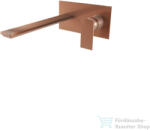 Bugnatese ATELIER falsík alatti mosdócsaptelep 21, 5 cm-es kifolyóval, belső egységgel, click-clack leeresztővel, PVD fényes rame 9447SCPR (9447SCPR)