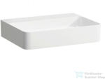 Laufen Val SaphirKeramik 55x42 cm-es mosdó csaplyuk és túlfolyó nélkül, matt fehér H8102827571121 (H8102827571121)
