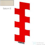 Radeco PUZEL 1190x490 design radiátor, SATURN 3 (matt bézs) színben (Radeco_PUZEL_SATURN3)