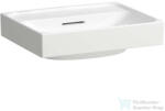Laufen MEDA 45x35 cm-es falra/bútorra szerelhető mosdó LCC bevonattal, csaplyuk nélkül, fehér H8151114001091 (H8151114001091)
