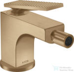 Hansgrohe AXOR Citterio bidé csaptelep automata leeresztővel, szálcsiszolt bronz 39201140 (39201140)
