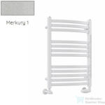 Radeco ENZO AK1-600/EL 415x630 törölközőszárítós radiátor, MERKURY 1 (metál ezüst) színben (Radeco_ENZO_AK1_600_EL_MERKURY1)