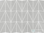 Marazzi SLOW COLD Cromo Mosaico Triangolo 29x39 cm-es padlólap, MPEZ (MPEZ)