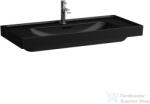 Laufen MEDA 100x46 cm-es falra/bútorra szerelhető, csiszolt aljú mosdó, matt fekete H8161197161041 (H8161197161041)