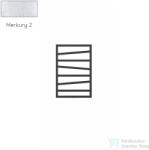 Radeco VIBO 1 821x550 design radiátor, MERKURY 2 (ezüst) színben (Radeco_VIBO_1_MERKURY2)