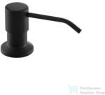 LunArt Cream mosogatószer adagoló 300 ml tartállyal, Matt fekete 5999123008954 (5999123008954)