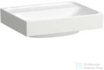 Laufen MEDA 45x35 cm-es falra/bútorra szerelhető csiszolt aljú mosdó LCC bevonattal, csaplyuk-és túlfolyó nélkül, fehér H8161114001121 (H8161114001121)