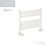 Radeco PINO K AK1-500/EP 415x530 törölközőszárítós radiátor, SATURN 1 (metál jégszürke) színben (Radeco_PINO_K_AK1_500_EP_SATURN1)