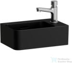 Laufen Val SaphirKeramik 34x22 cm-es kézmosó jobb oldali csaplyukkal, matt fekete H8152807161061 (H8152807161061)