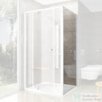 RAVAK PIVOT PPS-80 80 cm-es fix oldalfal, Fehér+Transparent, 90G40100Z1 (90G40100Z1)