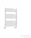 Radeco ENZO AK2-600/EL 715x630 törölközőszárítós radiátor, fényes fehér színben (Radeco_ENZO_AK2_600_EL)