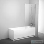 RAVAK Brilliant BVS1-80 80 cm-es fix kádparaván zsanérok (B-SET) nélkül, króm+transparent 7U840A00Z1 (7U840A00Z1)