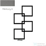 Radeco LOCO 4 MINI 915x500 design radiátor, Merkury 4 (metál szürke) színben, jobbos (Radeco_LOCO_4_MINI_J_Merkury4)