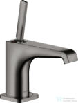 Hansgrohe AXOR CITTERIO E mosdó csaptelep nem zárható leeresztővel, polírozott fekete króm 36102330 (36102330)