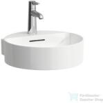 Laufen Val SaphirKeramik 40x42, 5 cm-es alul csiszolt mosdó LCC Active bevonattal, H813281A001041 (H813281A001041)