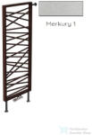 Radeco SPIDER BIS 2 1200x530 design radiátor, MERKURY 1 (metál ezüst) színben (Radeco_SPIDER_BIS_2_MERKURY1)