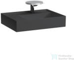 Laufen Kartell By Laufen 60x46 cm-es mosdó, bal oldali polccal, Graphite matt H8103357581111 (H8103357581111)