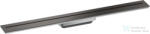 Hansgrohe AXOR DRAIN falhoz illeszthető 80 cm-es zuhanyfolyóka alaptest nélkül, szálcsiszolt fekete króm 42526340 (42526340)