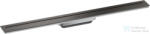 Hansgrohe AXOR DRAIN 80 cm-es zuhanyfolyóka alaptest nélkül, szálcsiszolt fekete króm 42521340 (42521340)