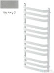 Radeco BILLY 3 1265x530 törölközőszárítós radiátor, MERKURY 3 (metál világosszürke) színben (Radeco_BILLY_3_MERKURY3)