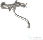 Bugnatese Rodos fali mosogató csaptelep, szálcsiszolt nikkel 7352NS (7352NS)